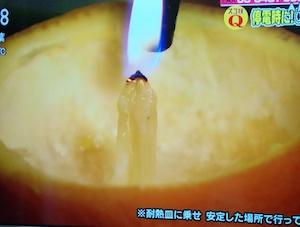 NHKあさイチ オレンジランプの作り方【12月2日】