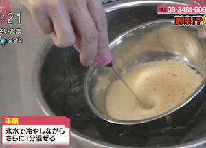 NHKあさイチの泡しょうゆ(醤油)レシピ